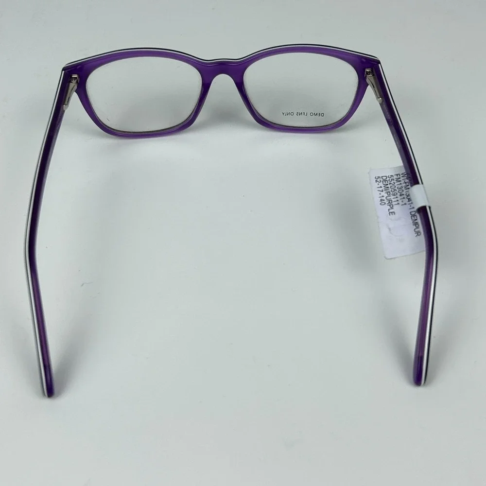 Walmart Contour FM13041-1 Womens Eyeglasses Frame Demi/Purple Plastic 52-17-140